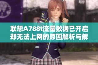 联想A788t流量数据已开启却无法上网的原因解析与解决方案