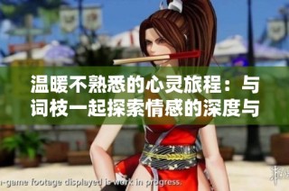 温暖不熟悉的心灵旅程：与词枝一起探索情感的深度与广度