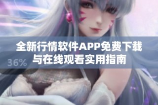 全新行情软件APP免费下载与在线观看实用指南