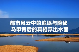 都市风云中的追逐与隐秘 马甲背后的真相浮出水面