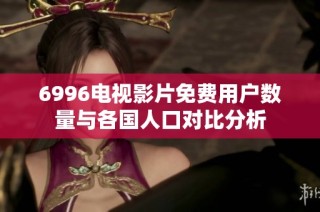 6996电视影片免费用户数量与各国人口对比分析