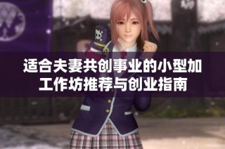 适合夫妻共创事业的小型加工作坊推荐与创业指南