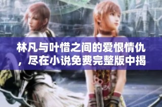 林凡与叶惜之间的爱恨情仇，尽在小说免费完整版中揭晓