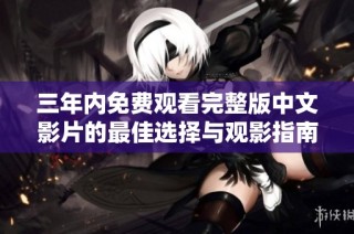 三年内免费观看完整版中文影片的最佳选择与观影指南