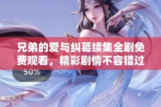 兄弟的爱与纠葛续集全剧免费观看，精彩剧情不容错过