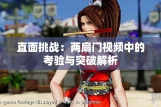 直面挑战：两扇门视频中的考验与突破解析