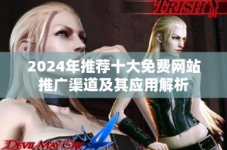 2024年推荐十大免费网站推广渠道及其应用解析
