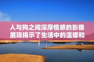 人与狗之间深厚情感的影像展现揭示了生活中的温暖和陪伴