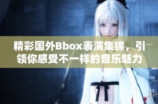 精彩国外Bbox表演集锦，引领你感受不一样的音乐魅力