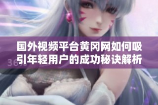国外视频平台黄冈网如何吸引年轻用户的成功秘诀解析