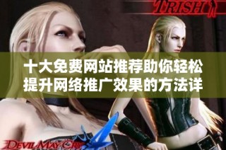 十大免费网站推荐助你轻松提升网络推广效果的方法详解
