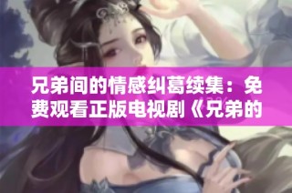 兄弟间的情感纠葛续集：免费观看正版电视剧《兄弟的女人2》