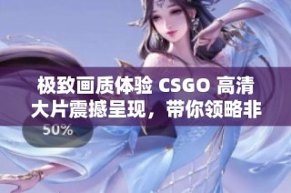 极致画质体验 CSGO 高清大片震撼呈现，带你领略非凡战斗场景