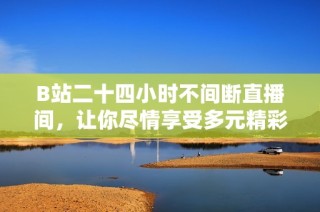 B站二十四小时不间断直播间，让你尽情享受多元精彩内容