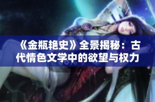 《金瓶艳史》全景揭秘：古代情色文学中的欲望与权力交织探讨