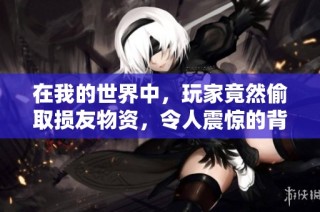 在我的世界中，玩家竟然偷取损友物资，令人震惊的背包盗窃事件