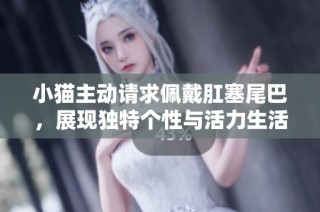 小猫主动请求佩戴肛塞尾巴，展现独特个性与活力生活