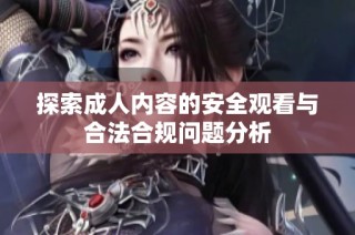 探索成人内容的安全观看与合法合规问题分析