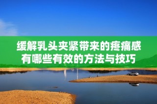 缓解乳头夹紧带来的疼痛感有哪些有效的方法与技巧