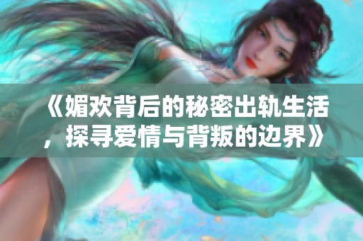 《媚欢背后的秘密出轨生活，探寻爱情与背叛的边界》