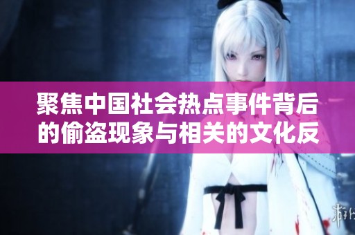聚焦中国社会热点事件背后的偷盗现象与相关的文化反思
