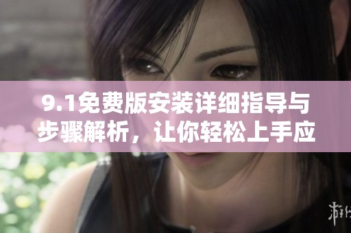 9.1免费版安装详细指导与步骤解析，让你轻松上手应用软件