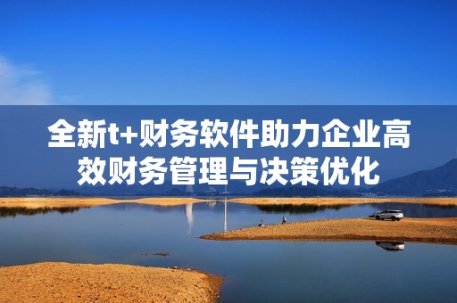 全新t+财务软件助力企业高效财务管理与决策优化
