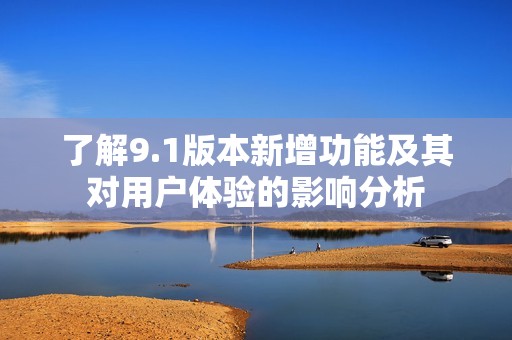 了解9.1版本新增功能及其对用户体验的影响分析