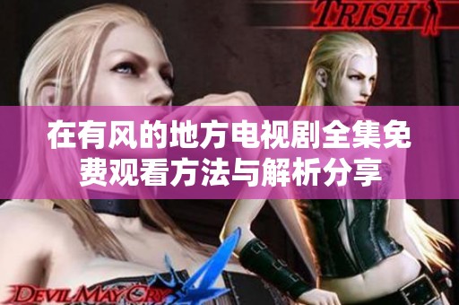 在有风的地方电视剧全集免费观看方法与解析分享